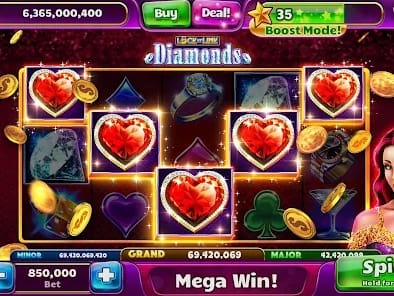 Sección de Casino Online y Slots